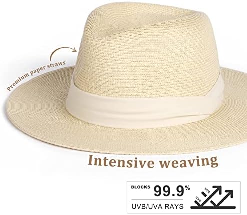 נשים גברים רחב ברים קש פנמה כובע פדורה קיץ חוף שמש כובע קש כובע לנשים