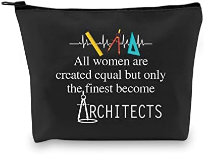 ג2טופ אדריכל תיק קוסמטי ארכיטקטורת מתנה כל נשים נוצרו שווה אבל רק את הטוב ביותר להיות אדריכלים מתנה