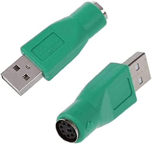 מתאם שקע USB של Meikaka usb החלפת PS / 2 ל- USB Converter מתאם לעכבר ומקלדת 1 pc