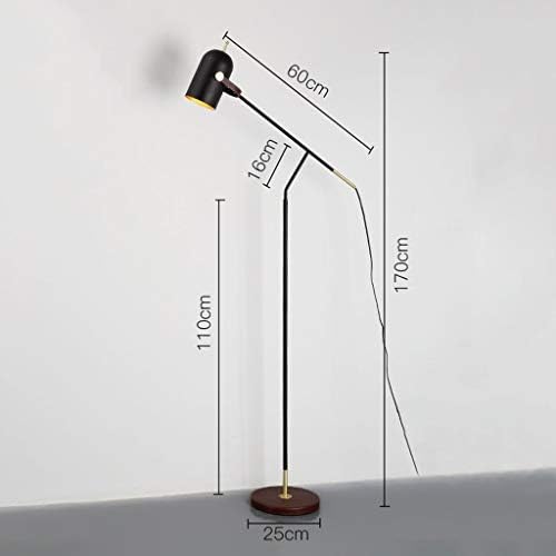 מנורת רצפה סטנדרטית ללי תאורת LED מינימליסטית לאחר-מודרנית לחדר שינה/סלון/לימוד