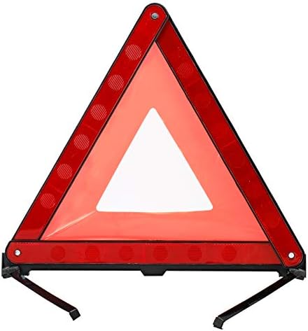 משולש Yaetek אזהרת חירום משולש משולש מתקפל ערכת משולש בטיחות מסגרת רפלקטיבית רכב דרך דרך בטיחות שלט אזהרה