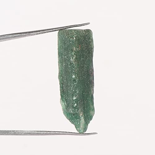 Gemhub בורמזי ירוק טבעי ירקן אבן ריפוי להתנפנף, אבן ריפוי 65 CT