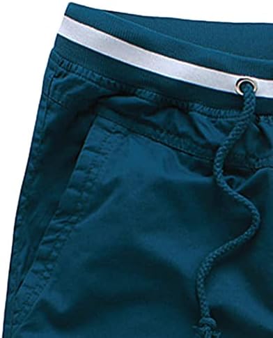 מכנסיים קצרים מתכווננים של גברים מתכווננים מכנסיים קצרים משקל קל משקל מותניים אלסטיים מקצרים חוף