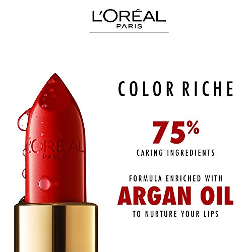 לוריאל פריז צבע ריש מקורי סאטן שפתון 236 אורגנזה