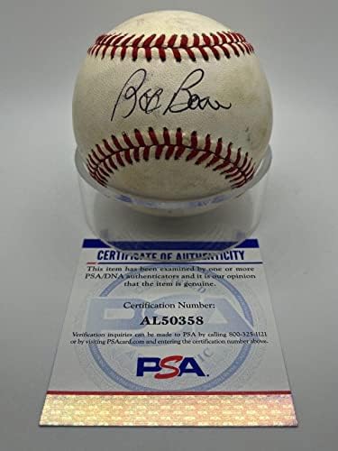 מלאכי בוב בון פיליס חתום על חתימה רשמית MLB בייסבול PSA DNA *58 - כדורי בייסבול חתימה