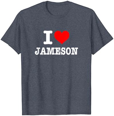 ג'יימסון - אני אוהב את ג'יימסון - I Heart Jameson חולצת טריקו