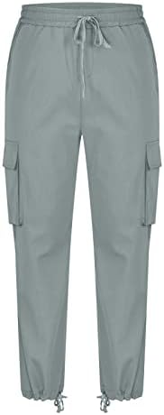 מכנסי מטען לגברים בסתיו חורף קטיפה מרופדת בצבע מוצק מזדמן רב-כיס כושר ספורט חיצוני מכנסיים ישרים