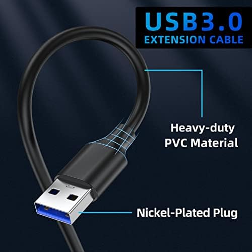 כבל הרחבת USB USB של URELEG