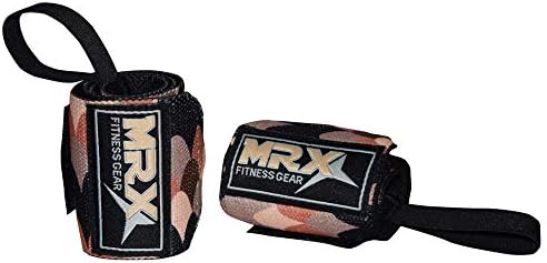 MRX משקל הרמת עטיפות שורש כף היד לתמיכה בפרק כף היד רצועות הרמה של רצועות כושר אימון אימון פיתוח גוף לגברים ונשים