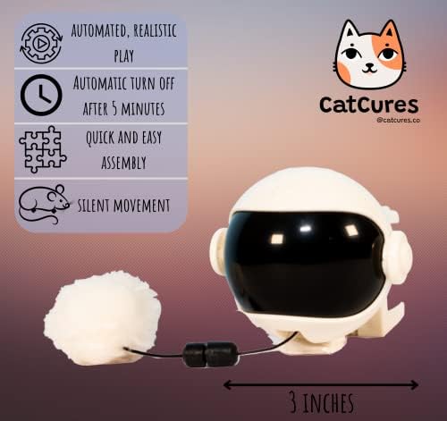 אוטומטי מחרוזת צעצוע לחתולים וחתלתולים-אינטראקטיבי חכם צעצועי עם אוטומטי כיבוי - כיף עצמי להתנדנד