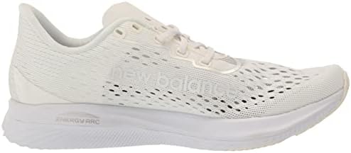 איזון חדש באיזון של נשים סופר קומפט פייסר V1 נעל ריצה, ססגון לבן/לבן, 8 רחב
