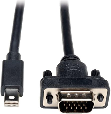 Tripp Lite Mini DisplayPort למתאם כבלים פעיל VGA, MDP 1.2, MDP ל- HD15, MDP2VGA, 1080p, 3 ft.