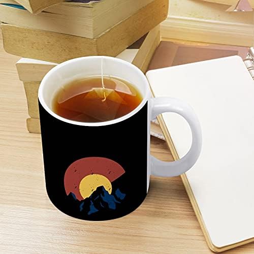 דגל קולורדו הר קרמיקה קפה קפה כוס תה לקקאו לאטה קפוצ'ינו