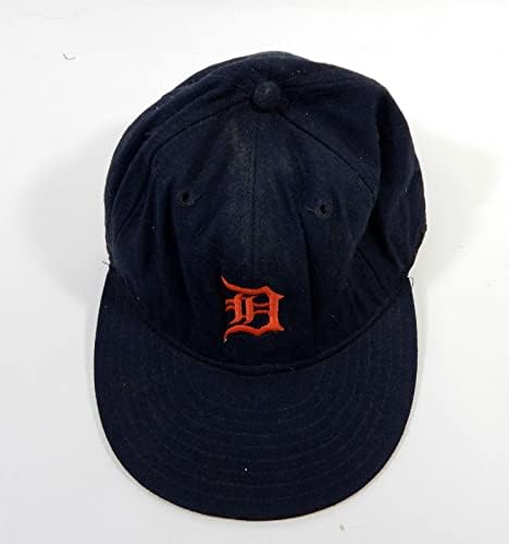 1988-91 דטרויט טייגרס סטיב סירסי 49 משחק השתמש בכובע חיל הים DP22629 - משחק כובעי MLB