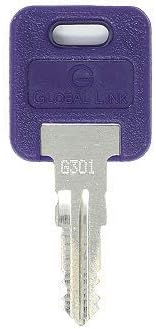 קישור גלובלי G347 מפתח החלפה: 2 מפתחות
