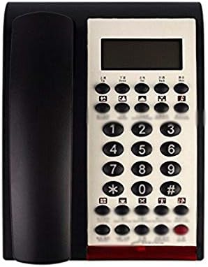 טלפון WODMB טלפון שחור טלפון, מערכות טלפון מוטות לעסקים קטנים ומכונת בית טלפון עתיק, משרד, קולור