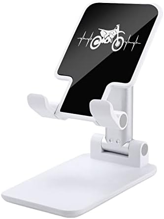 אופני עפר מגניבים פעימות לב טלפון סלולרי מתקפל עמידה מתכווננת מחזיק טלפון עריסה מתאים למחזיק שולחן