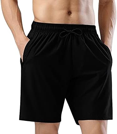 מכנסיים קצרים של אימון יבש מהיר של Honcan מכנסיים קצרים בביצועים אתלטיים עם כיסי רוכסן לאימוני חדר כושר
