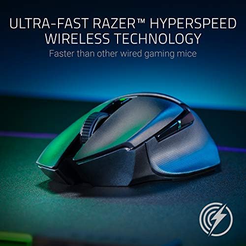 Razer Basilisk x Hyperspeed עכבר משחק אלחוטי + צרור קלטת עכבר