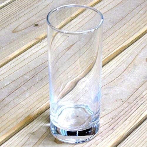 ホリコシ זכוכית זומבי הוליקושי, זכוכית קולינס, כוס אוקיינוס ​​ארוכה, 12.8 פלורידה, סט של 6, ברור