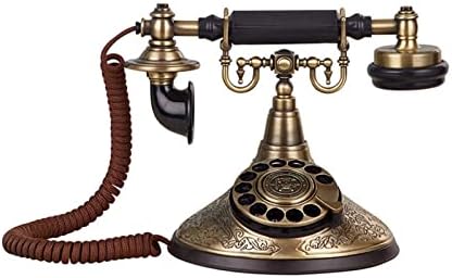 טלפון חיוג רטרו של Biloopger, טלפון ביתי עתיק, חנות מספר, חיוג כפתורים, טלפון עתיק וינטג
