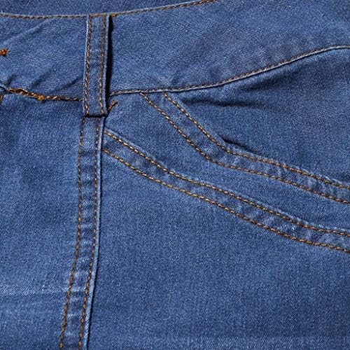 מכנסיים רגל רחבים לנשים מתגנדר חתונת אורח גבוהה מותן ג 'ינס רקמת התלקחות נשים למתוח כפתור ג' ינס