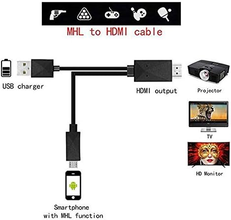 כבלים MHL MICRO USB כבל טלוויזיה מתאם מתאם MICRO USB/HDMI/HML מתאם MICRO USB MHL לכבל מתאם HDMI