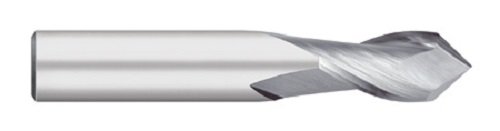 טיטאן 32240 מוצק קרביד תרגיל טחנות, 2 חליל, 90 תואר נקודה, 30 תואר זווית סליל, אלטין מצופה, 5/8 גודל, 5/8 שוק