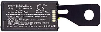 Cameron Sino New 6800mAh Replacement Battery for Symbol MC3100, MC3190, MC3190G, MC3190-G13H02E0,