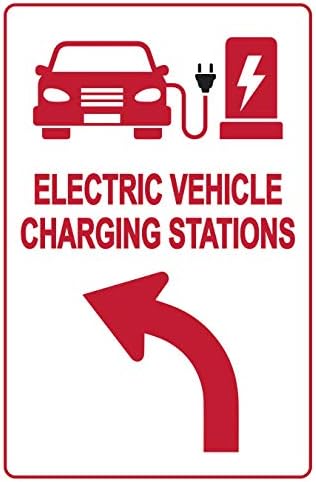 שלט תחנת טעינה של רכב חשמלי-כיוון לתחנת טעינה EV, עיצוב חי בתוספת הגנה על UV כדי להימשך זמן רב יותר,