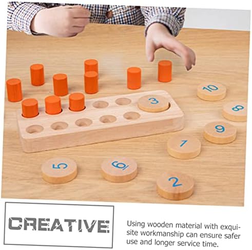 SAFIGLE 5 SETS COONSOTY צעצועים צעצועים לילדים פאזל לבנים לפעוטות בוחרים צעצועים למתמטיקה משחקי למידה