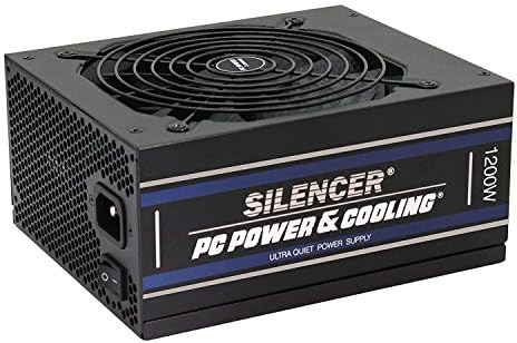 מחשב POWER & COOLING SIGENCER SERIES 1200 WATT, 80 פלטינה פלטינה, PFC פעילה לחלוטין, Active, Ultra Quite ATX