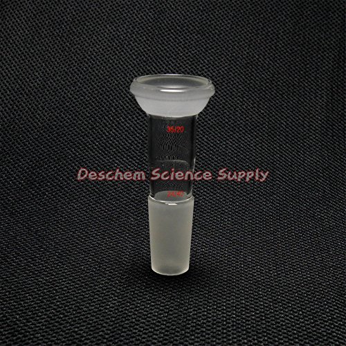 Deschem S35 35/20 Ball Joint ל- 24/40 מתאם זכוכית מפרק זכר
