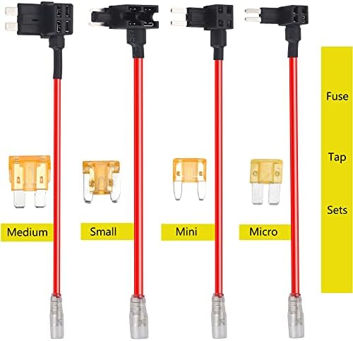 ערכת Dashcam Hardwiring Mini USB ערכת חוט קשה תואמת ל- Vantrue N2 Pro, N2, T2, N1 Pro,