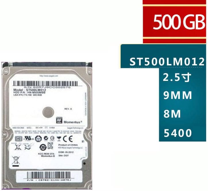 HDD עבור 500GB 2.5 SATA 6 GB/S 8MB 5400RPM 9.5 ממ לדיסק קשיח פנימי למחברת HDD עבור ST500LM012