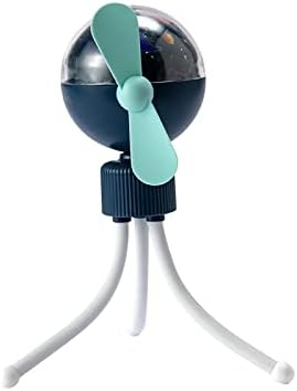 8מאוורר קליפ RH עם TR גמיש 360 ° קליפ USB שקט סיבוב על מאוורר עם מנורת הקרנה צבעונית עם 3 מהירות