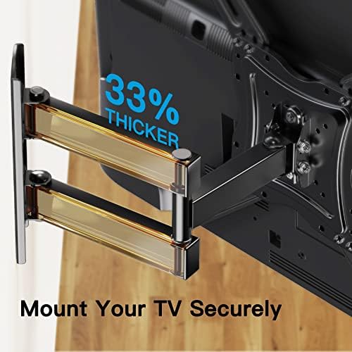 PCS PIPISHELL MOULL MOUNT MOUN TV MOUN בגודל 26-60 אינץ 'עד 77 קילוגרם מקס VESA 400X400 ממ; עץ עץ