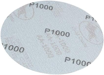 X-DREE 6 אינץ 'דיא עגול יבש שוחק יבש נוהר נייר זכוכית דיסק 1000 חצץ 50 יחידות (6 Pulgadas de Diámetro Redondo
