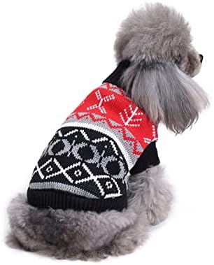 סוודר כלבים בגדי חורף גור מעיל רך חולצת כלבי כלבים חמים לכלב בינוני קטן