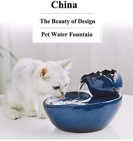 מתקן מים לחיות מחמד מזרקת מים לחתול מתקן מים מחמד קערת מים חשמלית בריאה ושתייה היגיינית אוטומטית לציפורי כלבים,