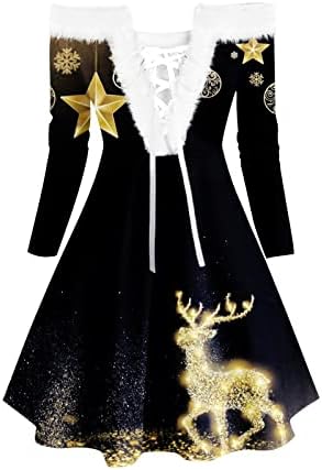 שמלות חג מולד לנשים אלגנטיות נגד צוואר סנטה קלאוס שמלות עבודה בגוף תחבושת מפוצלת תחבושת ערב קוקטייל שמלה ארוכה