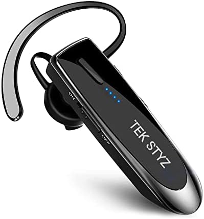 אוזניות Tek Styz התואמות ל- DJI Air 2s באוזן Bluetooth 5.0 אוזנית אלחוטית, IPX3 אטומה למים,