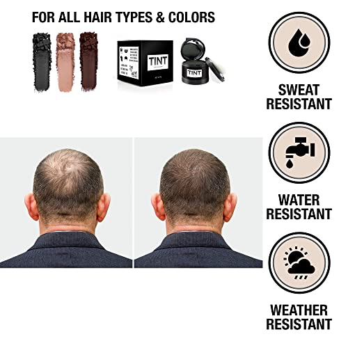 שיער גוון - מיידי שיער קונסילר עבור אפור, דליל שיער, או בלתי סדיר זקנים. צל שיער זמני לכל סוגי