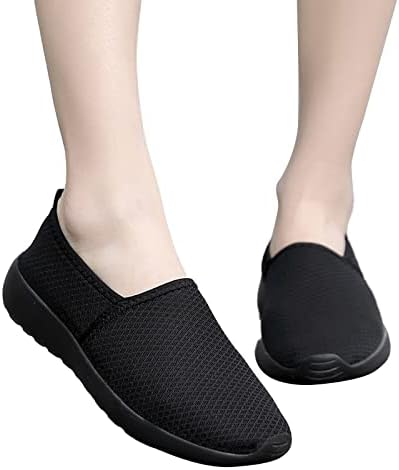 נעלי סניקרס של נעלי סניקרס לנשים קיץ פלוס גודל קל משקל חלול רשת ללא החלקה נעלי ריצה מזדמנים