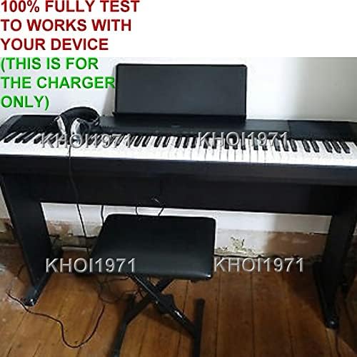 Khoi1971 קיר AC מתאם כוח כבל כבל תואם לפסנתר דיגיטלי CASIO CDP120 CDP 120 מקלדת