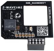 Razberry 7-מודול תוסף Z-Wave עבור Raspberry Pi, נהדר לבית חכם DIY. תואם ל- Z-Way ו- Home Assistant