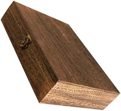 קופסת עץ לא גמורה עם מכסה צירים, קופסאות אוצר מעץ וינטג