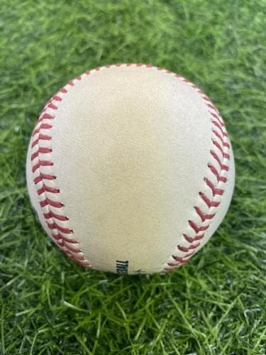 משחק אסטרוס של ג'ורג 'ספרינגר יוסטון השתמש בבייסבול בייסבול 161 קריירה HR MLB - משחק MLB נעשה