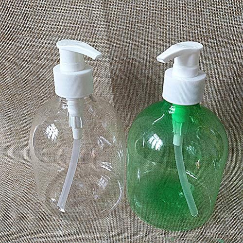 קבילוק2 יחידות 500 מיליליטר פלסטיק משאבת בקבוק מתקן יד קרם סבון מכשירי מחלק שמפו עור חלב נוזלי