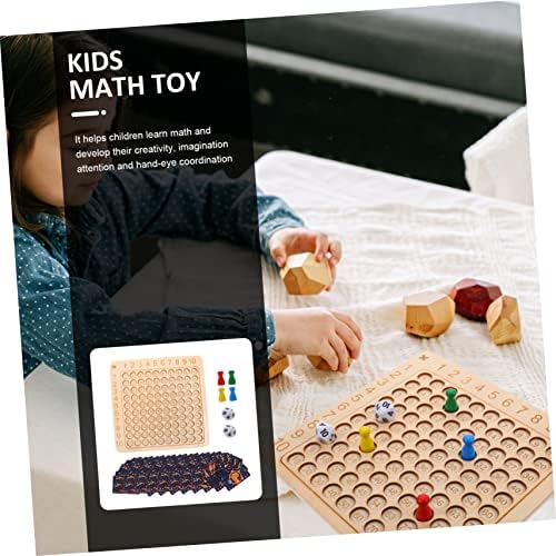 Tofficu 1 סט שולחן כפל טבלת ילדים טילונאל מספר צעצועים קוגניטיביים לילדים צעצועים חינוכיים צעצועים צעצוע